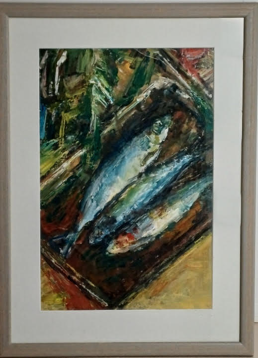 Herring and Two Sardines . 2012 by Ed Lewis